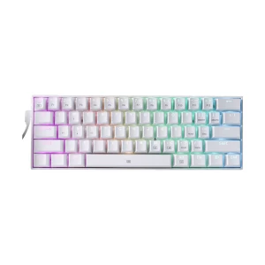 Redragon K630 DragonBorn RGB (Red Switch) White Mechanical Gaming Keyboard