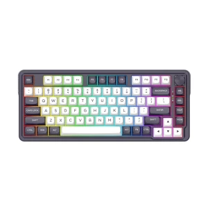 Redragon K715 FINKE QMK Hot Swap (Dragon Chant Switch) Black & White Gasket Mounted Mechanical Gaming Keyboard