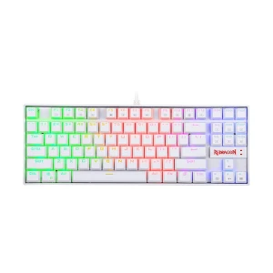 Redragon KUMARA K552RGB-1 RGB (Red Switch) Wired White Mechanical Gaming Keyboard