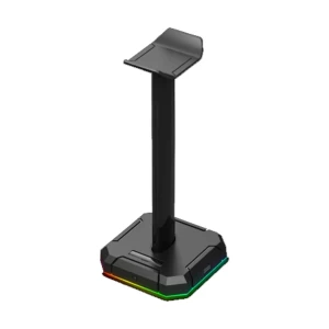 Redragon SCEPTER PRO HA300 RGB backlight Black Headset Stand with USB HUB