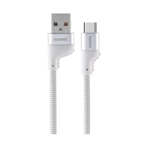 REMAX USB Male to Type-C 1 Meter White Data Cable # RC-108a