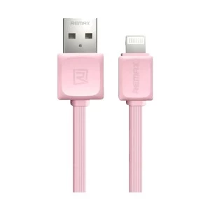 Remax USB Male to Lightning, 1 Meter, Pink Data Cable # RC-008i