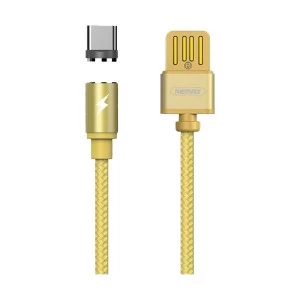Remax USB Male to Type-C Gold 1 Meter Charging Cable #RC-095a