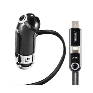 REMAX RCC211 Cutie Series USB 2.4 A Black Car Charger
