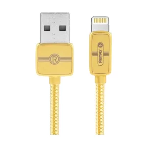 REMAX USB Male to Lightning Gold 1 Meter Data Cable #RC-098i
