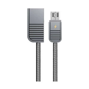 REMAX USB Male to Micro USB Silver 1 Meter Data Cable #RC-088m