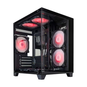 Revenger Base Dynamic Mini Mid Tower Black Micro-ATX Gaming Desktop Casing
