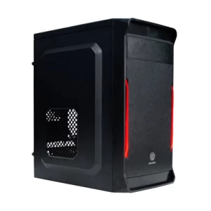 Revenger MX-2 Mini Tower Black Micro-ATX Desktop Case with LED Strip & Standard PSU