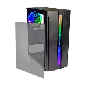 Revenger NAGA RGB Mid Tower Black ATX Gaming Desktop Casing