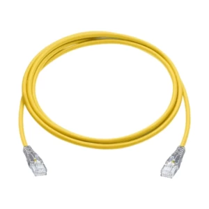 R&M Cat-6 U/UTP, 2 Meter, Yellow Network Cable #LSZH, 4P, Patch Cord (R196117 / R196197)