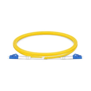R&M LC-LC FO, 3 Meter, Yellow Network Cable #Fiber Optic, OS2, Singlemode Patch Cord (R223838)