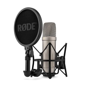 RODE NT1 (5th Gen) Silver Large-Diaphragm Cardioid Studio Condenser Microphone