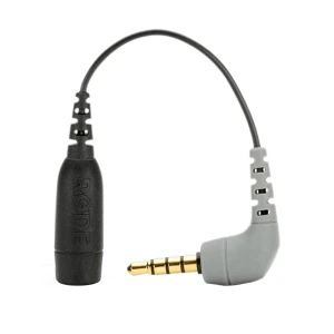 RODE SC4 3.5mm TRS Male to 3.5mm TRRS Female Black Audio Converter
