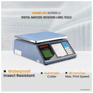 Rongta RLS1100B-LS Digital Barcode Weighing Label Scale (30kg)