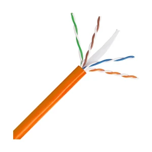 Rosenberger Cat-6 UTP, 3 Meter, Orange Network Cable #CP61-424-23, Patch Cord
