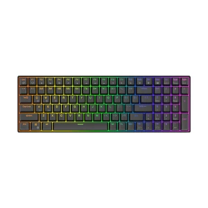 Royal Kludge RK 100 Tri Mode RGB Hot Swap (Red Switch) Black Mechanical Gaming Keyboard
