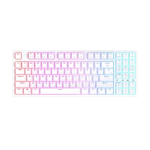 Royal Kludge RK92 Bluetooth, USB White (Blue Switch) Mechanical Gaming Keyboard