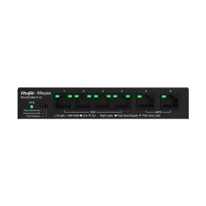 Ruijie RG-ES106D-P V2 6 Port Unmanaged Desktop Switch