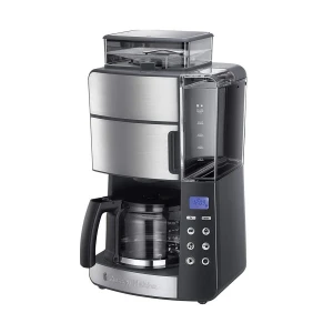 Russell Hobbs 25610 1.25L Gray-Black Grind & Brew Coffee Maker