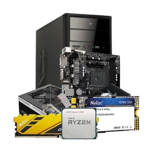 Ryans-HS R550S AMD Ryzen 5 5500, 8GB DDR4 RAM Regular Casing Standard Desktop PC (Without Monitor, KB and Mou)