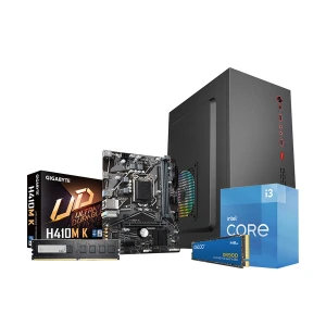 Ryans Office PC H105, 10th Gen Intel Core i3 10105 8GB RAM, 512GB SSD Regular Desktop PC (Without Monitor, KB and Mou)