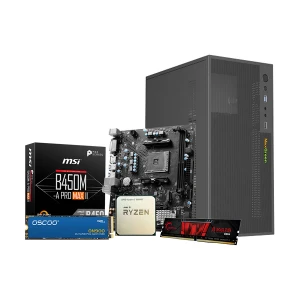 Ryans Office PC B516, AMD Ryzen 5 5600GT 16GB RAM, 256GB SSD Desktop PC (Without Monitor, KB and Mou)