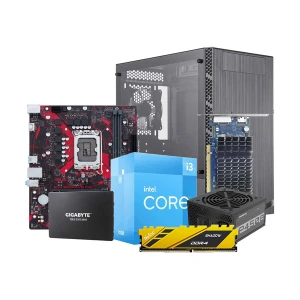 Ryans PC-G C3132G Intel Core i3 13100 8GB RAM, 256GB SSD Gaming Desktop PC