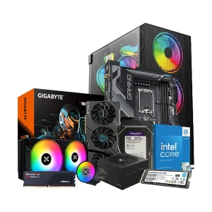 Ryans PC-G C5146KF12G Intel Core i5 14600KF 16GB RAM, 512GB PCIe SSD, 2TB HDD Gaming Desktop PC