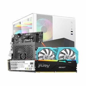 Ryans PC-G R7500FG AMD Ryzen 7500F 16GB DDR5, 512GB PCIe SSD Gaming Desktop PC