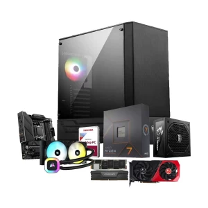 Ryans PC-G R777X12G AMD Ryzen 7 16GB DDR5 Gaming Casing Desktop PC