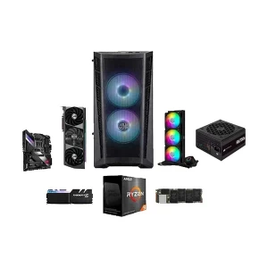 Ryans PC-G R939X12G Ryzen 9 3900X 12GB RTX2060 GPU 16GB DDR4 RAM 512GB SSD Gaming Casing Desktop PC