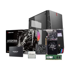 Ryans PC-V R550G AMD Ryzen 5 5500 8GB DDR4 RAM, 240GB SSD Desktop PC (Without Monitor, KB and Mou)