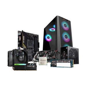 Ryans Editing PC RG752, AMD Ryzen 7 5700X 8GB GPU, 16GB RAM Gaming Desktop PC (Without Monitor, KB and Mou)