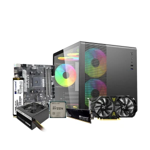 Ryans PC VG56D AMD Ryzen 5 5600 8GB RAM, 256GB SSD Desktop PC (Without Monitor, KB and Mou)