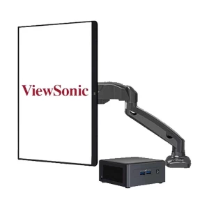 Ryans Terminal-H-11-i3 Intel NUC Single Terminal with Intel Core i3 1115G4 NUC (128GB M.2, 4GB, ViewSonic TD2230 22 Inch FHD Touch Monitor with Single ARM Mount)