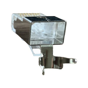 Safenet CAT-6A Shielded RJ45 Transparent Connector #46-4000WT-CE (Close End) (1 Box=20 Pcs)