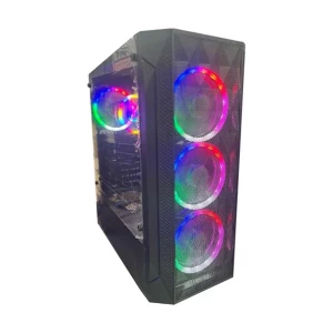 Safeway GX850 Mid Tower Black (Transparent Side Window) ATX Gaming Desktop Case