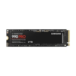 Samsung 990 Pro 2TB M.2 2280 NVMe PCIe Gen 4.0 x4 Internal SSD #MZ-V9P2T0BW (5 Year)