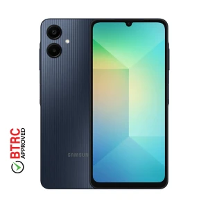 Samsung Galaxy A06 4GB RAM, 64GB ROM Black Smartphone