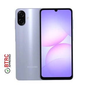 Samsung Galaxy A07 4GB RAM 128GB ROM Light Violet Smartphone