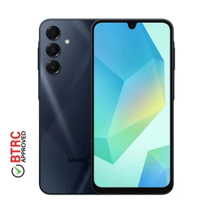 Samsung Galaxy A16 5G (Exynos) 8GB RAM, 128GB ROM Blue Black Smartphone