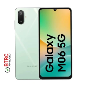 Samsung Galaxy M06 5G 4GB RAM, 64GB ROM Sage Green Smartphone (Dual Physical Sim)