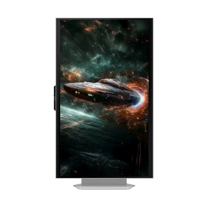 Samsung Odyssey 3D G90XF 27 Inch 4K UHD Display Dual HDMI DP USB Mercury Silver Gaming Monitor