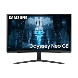 Samsung Odyssey Neo G8 32 Inch 4K UHD Display Dual HDMI, DP, USB Curved Gaming Monitor #LS32BG850NMXUE (No Warranty)