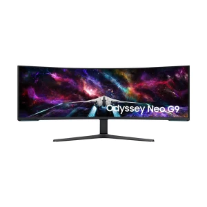 Samsung Odyssey Neo G9 G95NC 57 Inch Dual 4K UHD Gaming Monitor (Tri HDMI, DP, Headphone, Dual USB) #LS57CG952NUXXU / LS57CG952NMXUE (No Warranty)