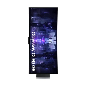 Samsung Odyssey OLED G8 G85SB 34 Inch 3K UWQHD Micro HDMI, Mini DP, Dual USB-C Curved Gaming Monitor #LS34BG850SMXUE/LS34BG850SNXZA