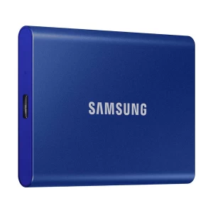 Samsung T7 2TB USB 3.2 Gen 2 Type-C Blue Portable External SSD #MU-PC2T0H (3 Year)