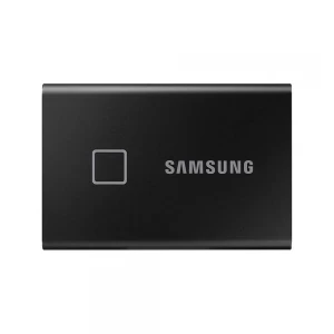 Samsung T7 Touch 2TB USB 3.2 Gen 2 Type-C Black Portable External SSD #MU-PC2K/WW, MU-PC2T0K