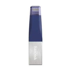 Sandisk 256GB iXpand Mini iOS USB 3.0 Blue Pen Drive # SDIX40N-256G-GN6ND