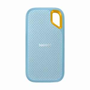 SanDisk 2TB Extreme Sky Blue Portable External SSD #SDSSDE61-2T00-G25B (1050MB/s & 1000MB/s)